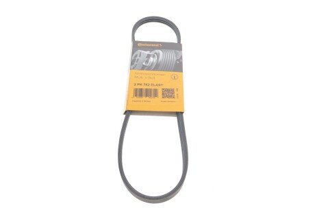 Ремінь поліклиновий continental 3PK762ELAST