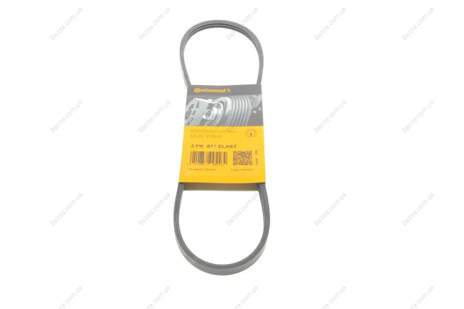 Ремінь поліклиновий continental 3PK817ELAST