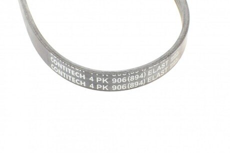 Привідний ремінь генератора continental 4PK906ELAST