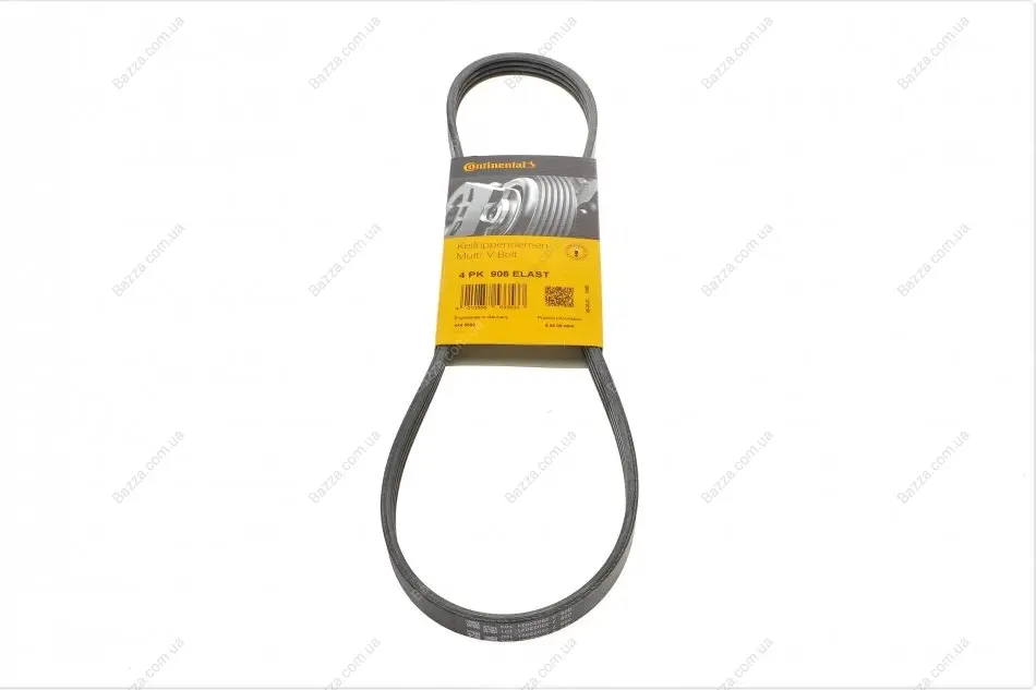 Ремінь поліклиновий continental 4 PK 906 ELAST