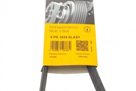 Ремінь поліклиновий continental 6PK1019ELAST