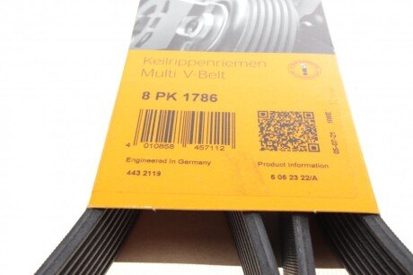 Ремінь поліклиновий continental 8PK1786