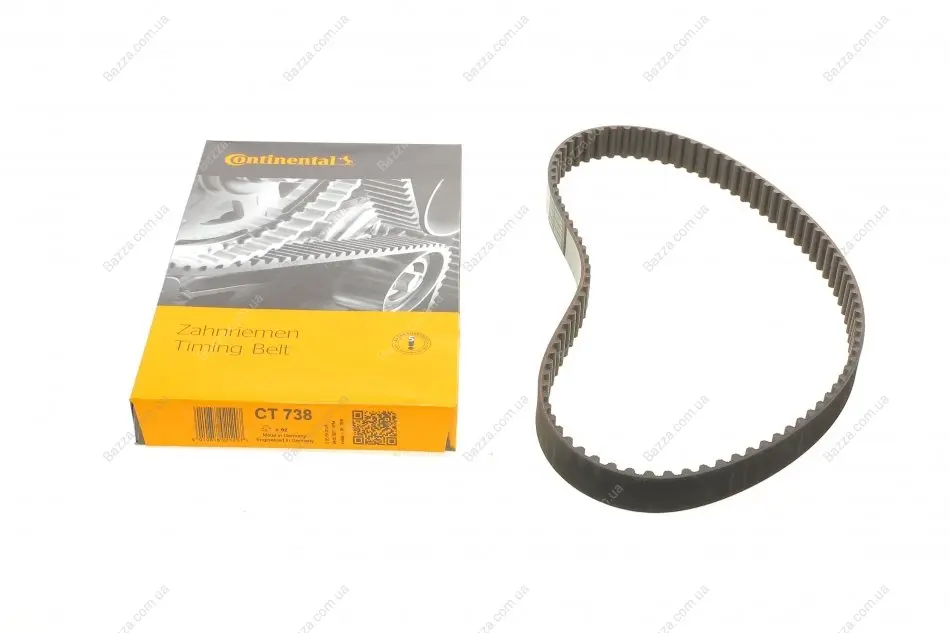 Ремінь зубчастий (довж. 60-150) continental CT 738