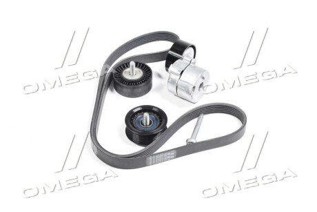 Роликовий модуль натягувача ременя (ролик, ремінь) continental 6PK1370K1