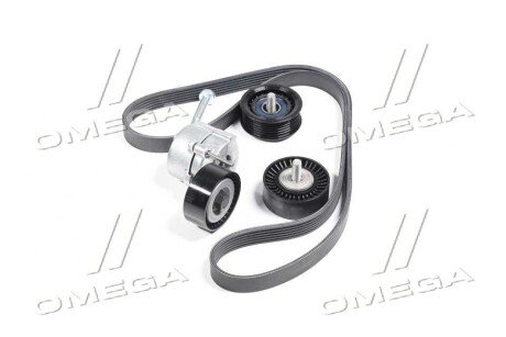 Роликовий модуль натягувача ременя (ролик, ремінь) continental 6PK1370K1