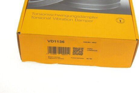 Шків ременя continental VD1136