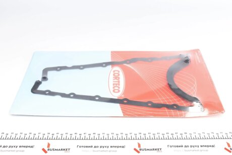 Прокладка масляного поддона двигателя FORD 1.8TD RFD/RFK/RFN/RVA (аluminium) corteco 023986P на Ауди 100 с4