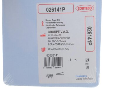 Прокладка клапанної кришки corteco 026141P