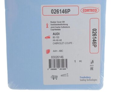 Прокладка кришки клапанів corteco 026146P