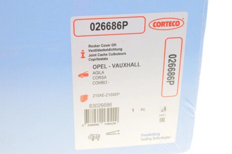 Прокладка клапанной крышки corteco 026686P