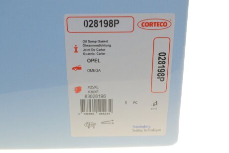 Прокладка масляного поддона corteco 028198P