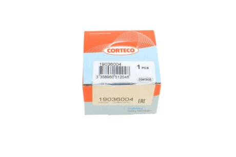 Комплект прокладок, стержень клапана corteco 19036004