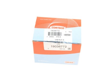 Комплект прокладок, стержень клапана corteco 19036772