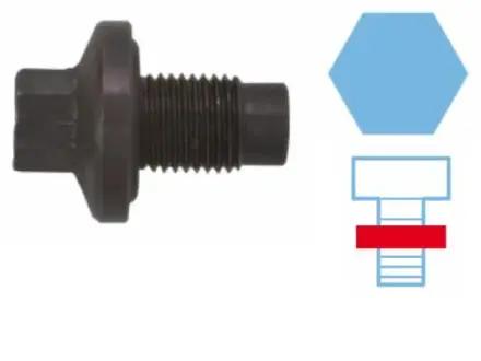 Різьбова пробка з ущільненням, масляний картер FORD/PSA M14x1,5x20 (вир-во CORTECO) corteco 220051H