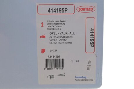 Прокладка ГБЦ corteco 414195P