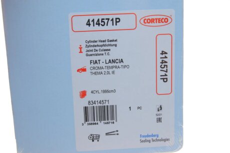 Прокладка головки блока ALFA/FIAT 67203/154C3/154E1/175A1/836A3 corteco 414571P