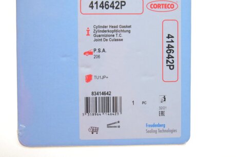 Прокладка головки блока corteco 414642P