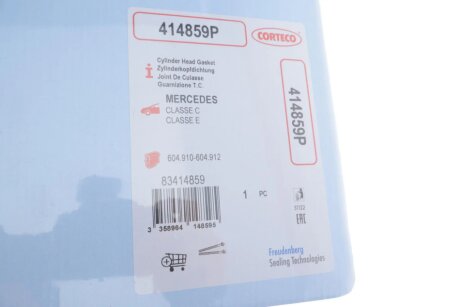 Прокладка головки блоку циліндрів corteco 414859P