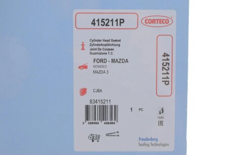 Прокладка ГБЦ corteco 415211P