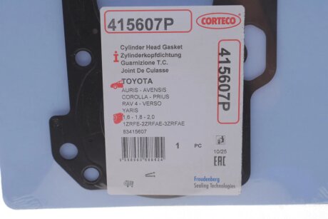 Прокладка головки циліндра corteco 415607P