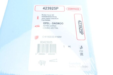 Прокладка крышки клапанов Lanos corteco 423925P