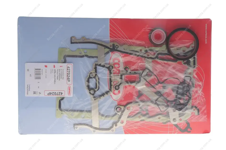 CORTECO OPEL комплект прокладок нижній частини AGILA, ASTRA G, ASTRA H, CORSA C 1.4 98- corteco 427024P