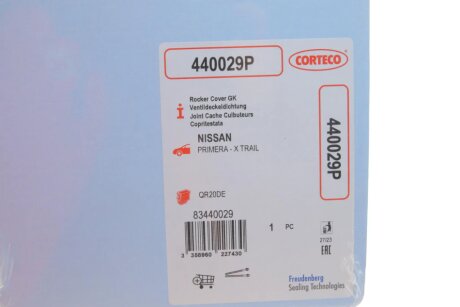 Прокладка крышки клапанов corteco 440029P