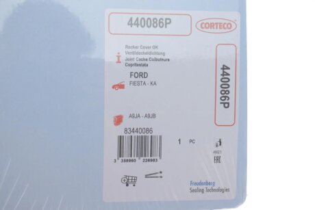 Прокладка кришки клапанів corteco 440086P