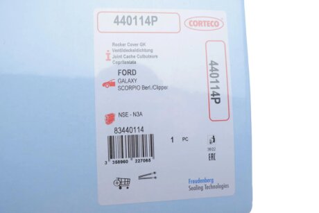 Прокладка кришки клапанів corteco 440114P