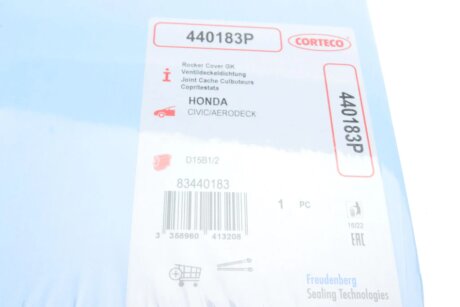 Прокладка клапанной крышки corteco 440183P