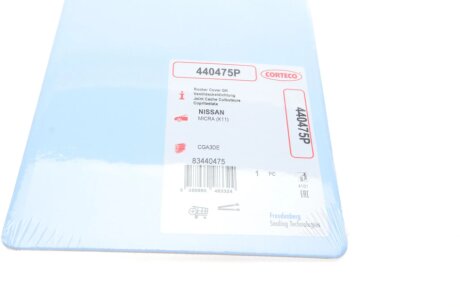 Прокладка клапаної кришки Nissan Micra II (K11) 1.4 00- corteco 440475P