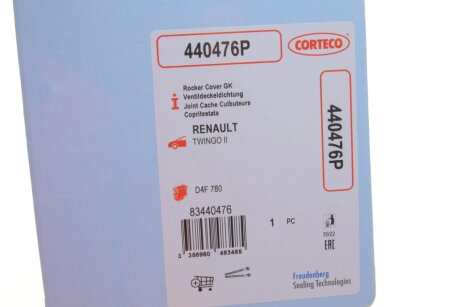 Прокладка клапанної кришки corteco 440476P