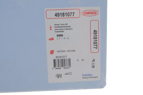 Прокладка кришки клапанів corteco 49181077