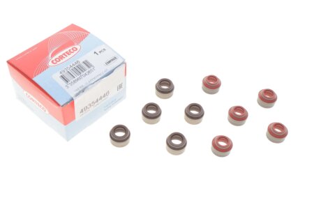 Комплект прокладок, стержень клапана corteco 49354446