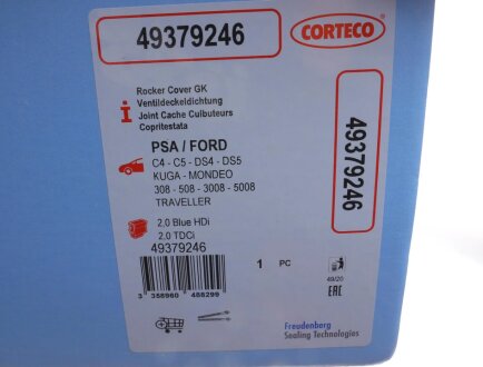 Прокладка крышки corteco 49379246