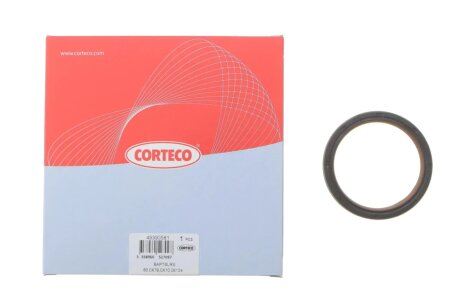 Сальник, колінчастий вал corteco 49390581