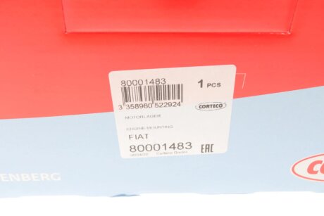 Подвеска, двигатель corteco 80001483