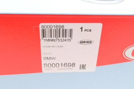 Шків колінвалу corteco 80001698