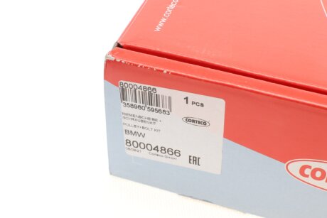 Комплект ременных шкивов, коленчатый вал corteco 80004866