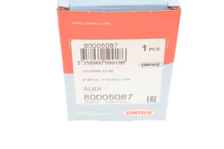 Подвеска, рычаг независимой подвески колеса corteco 80005087