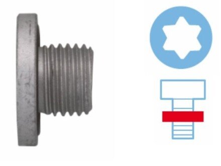 Болт слива corteco 220049H