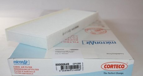 Фільтр салону corteco 80000649