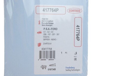 К-т прокладок ГБЦ corteco 417764P