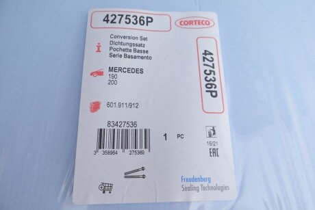 Комплект прокладок corteco 427536P