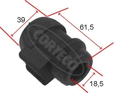 Опора, стабилизатор corteco 80001465