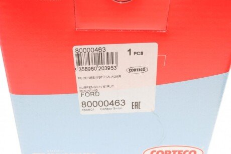 Передний амортизатор corteco 80000463