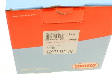 Передний амортизатор corteco 80001614