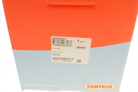 Подушка (опора) двигателя corteco 49368507