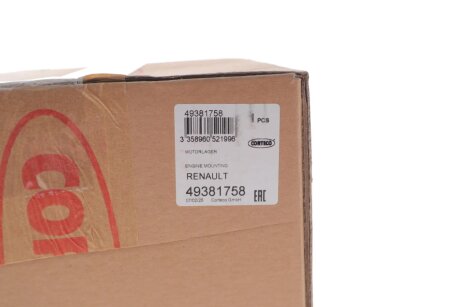 Подушка (опора) двигателя corteco 49381758