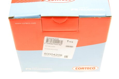 Подушка (опора) двигателя corteco 80004209